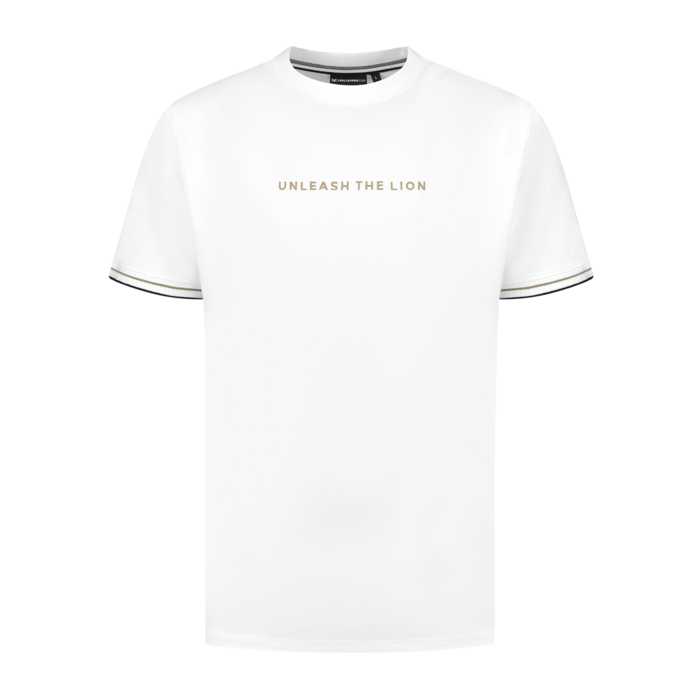 Unleash The Lion T-shirt - White image