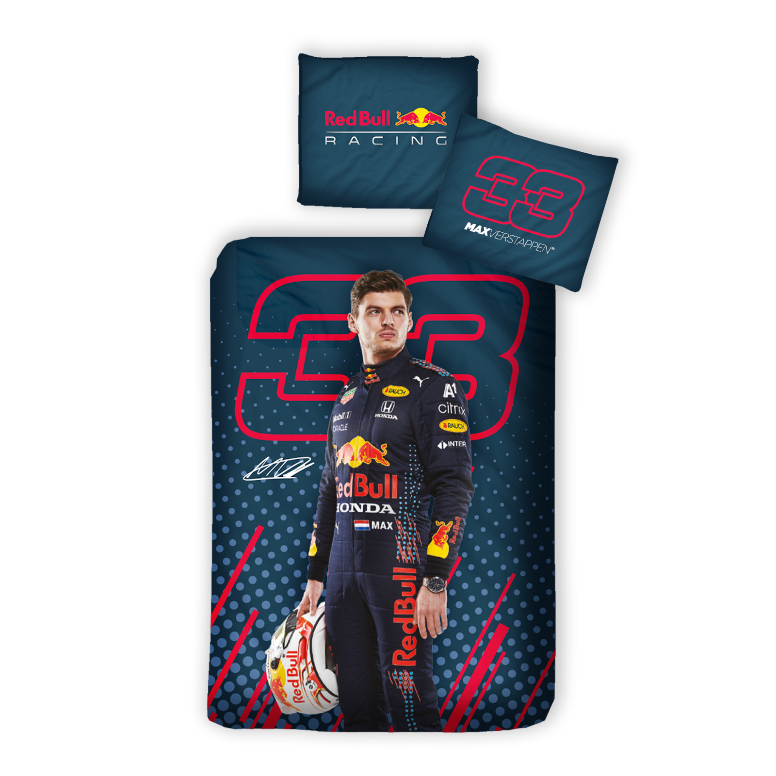 Max Verstappen Dekbedovertrek 33 › Duvet cover ›