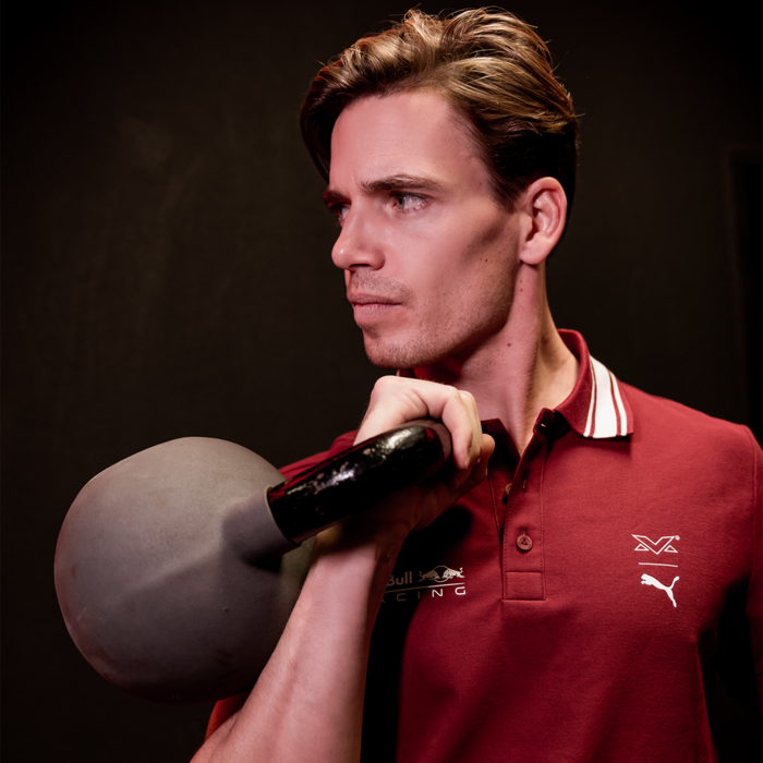 Sports Polo Red image
