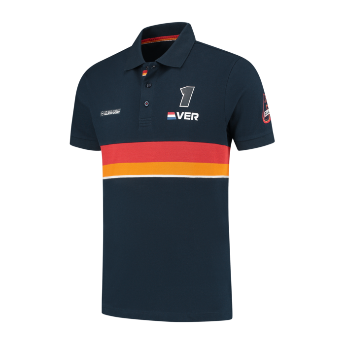 Zandvoort Retro Polo Navy image