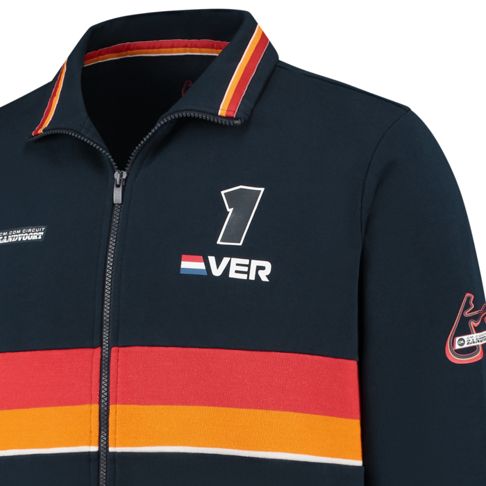 Zandvoort Retro Full-Zip Navy image