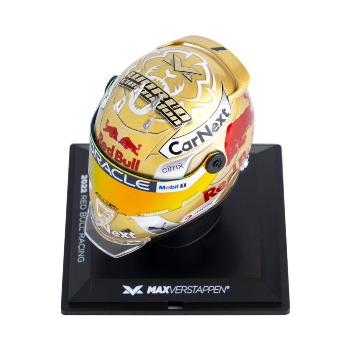 1:4 Helm World Champion 2022 Max Verstappen › Helmets › Verstappen.com