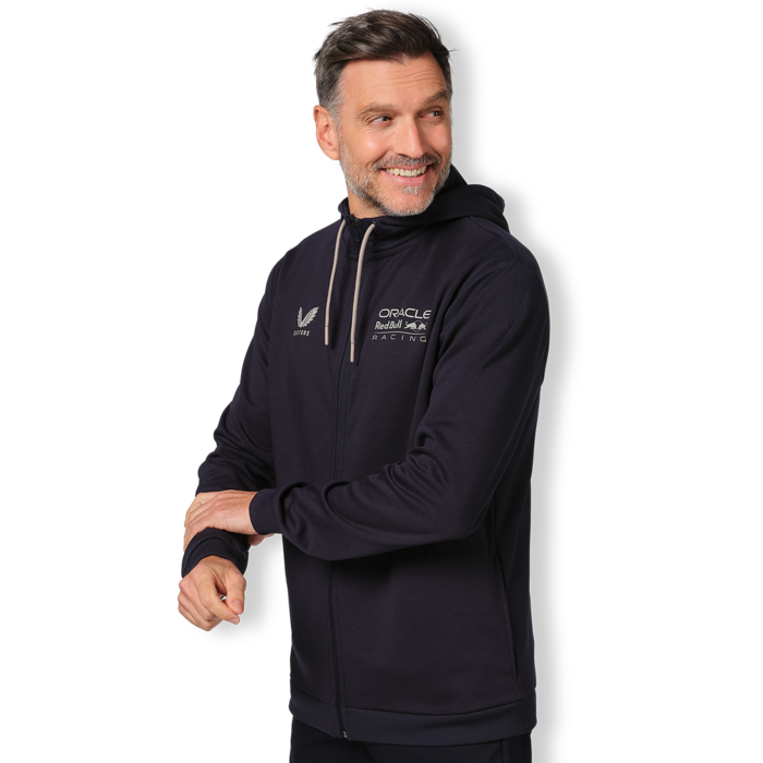 Castore Full Zip Hoodie Red Bull Racing - Blue image