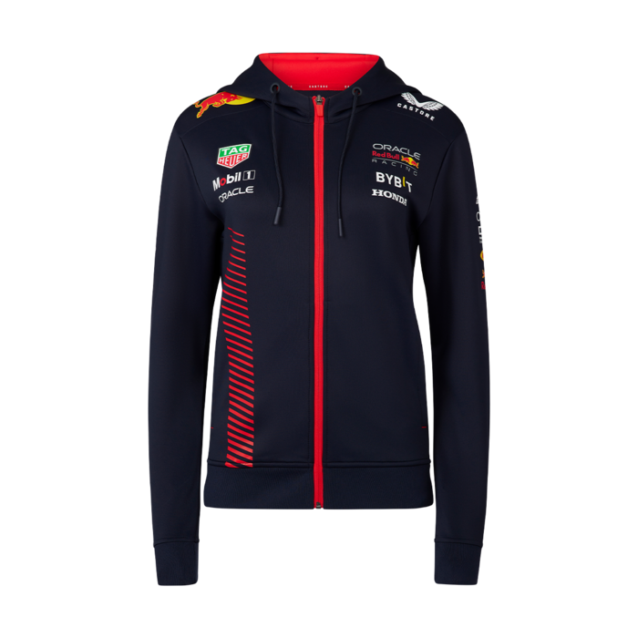 Womens - Team Full Zip Hoodie Red Bull Racing 2023 image