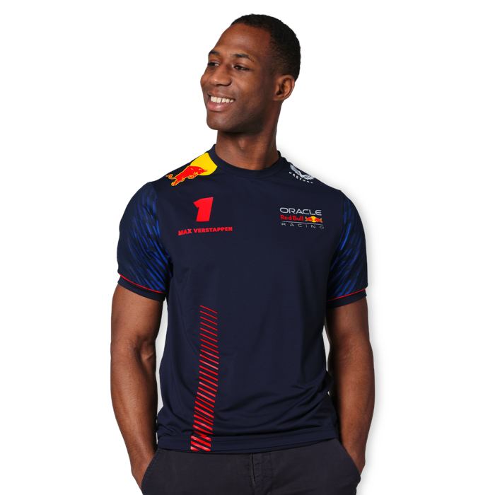 jordskælv ingeniør postkontor Red Bull Racing Max Verstappen Driver T-shirt 2023