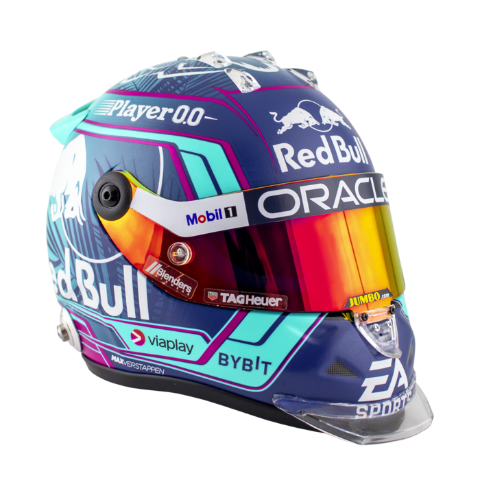 1:2 Helmet Miami 2023 Max Verstappen