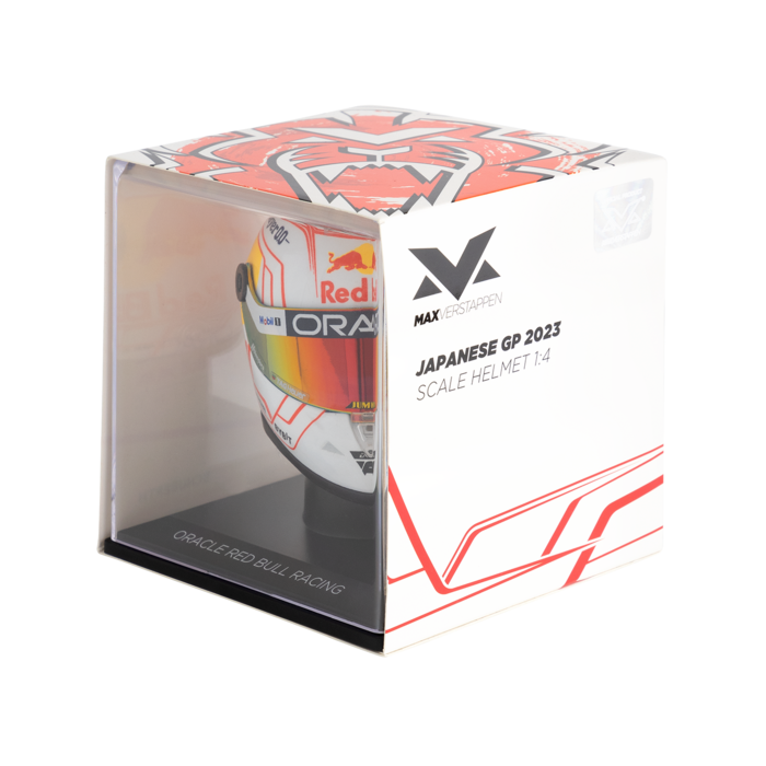 1:4 Helmet Japan 2023 Max Verstappen image
