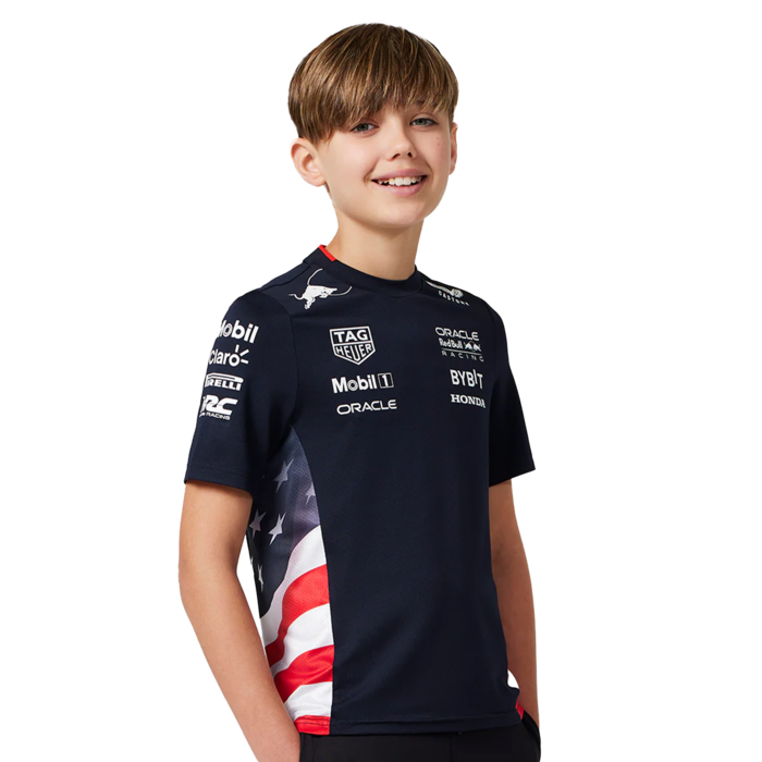 Kids red bull t shirt clearance