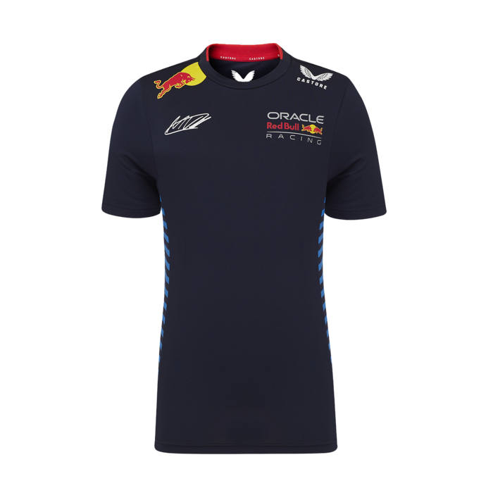 Kids Red Bull Racing Driver T Shirt 2024 Max Verstappen