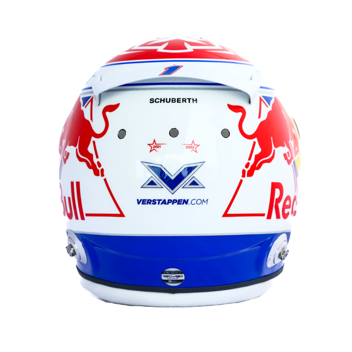 1:4 Retro helmet 2023 Max Verstappen image