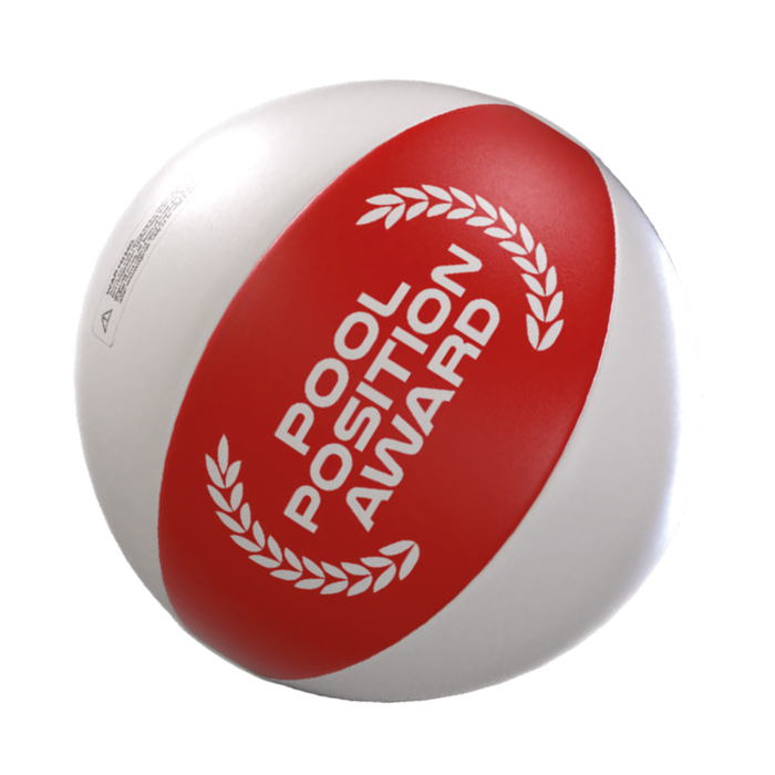 'Pool Position' Beach Ball image