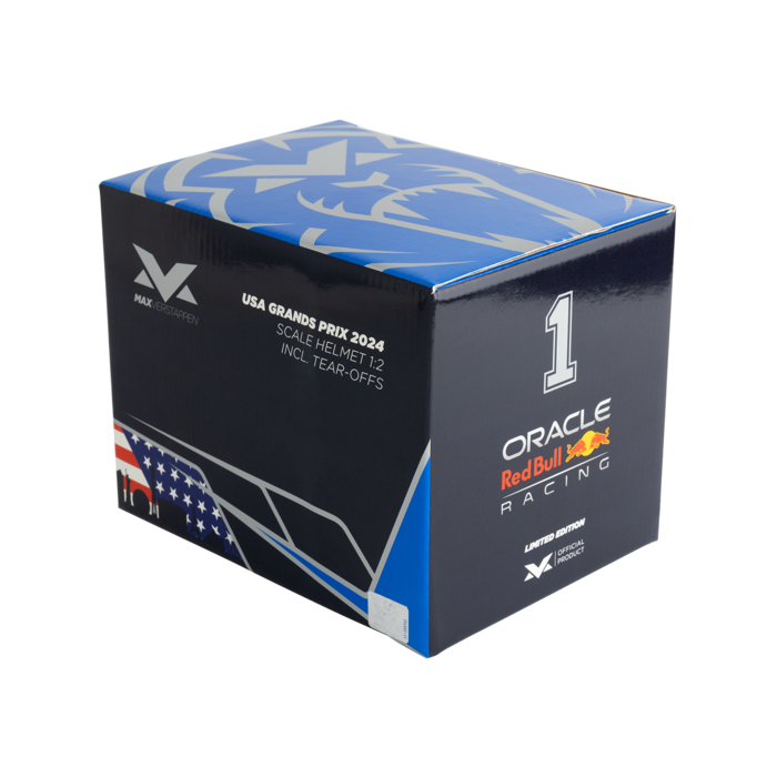 1:2 Helmet USA 2024 - Max Verstappen image
