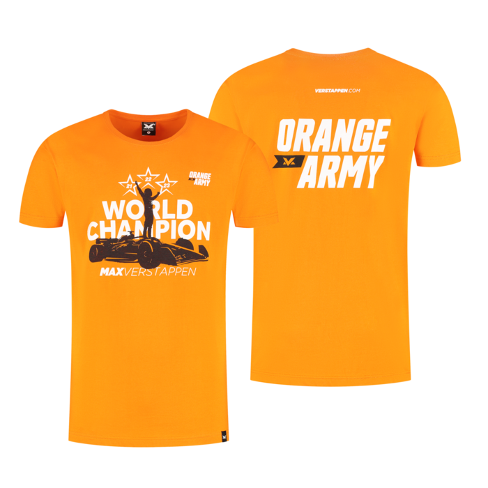 T shirt militaire orange discount