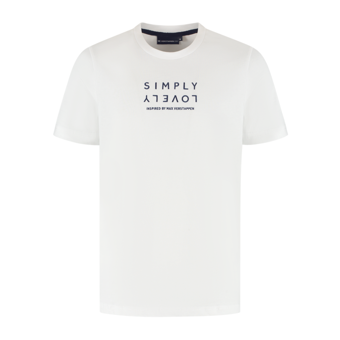 MV T-Shirt - White - Simply Lovely image
