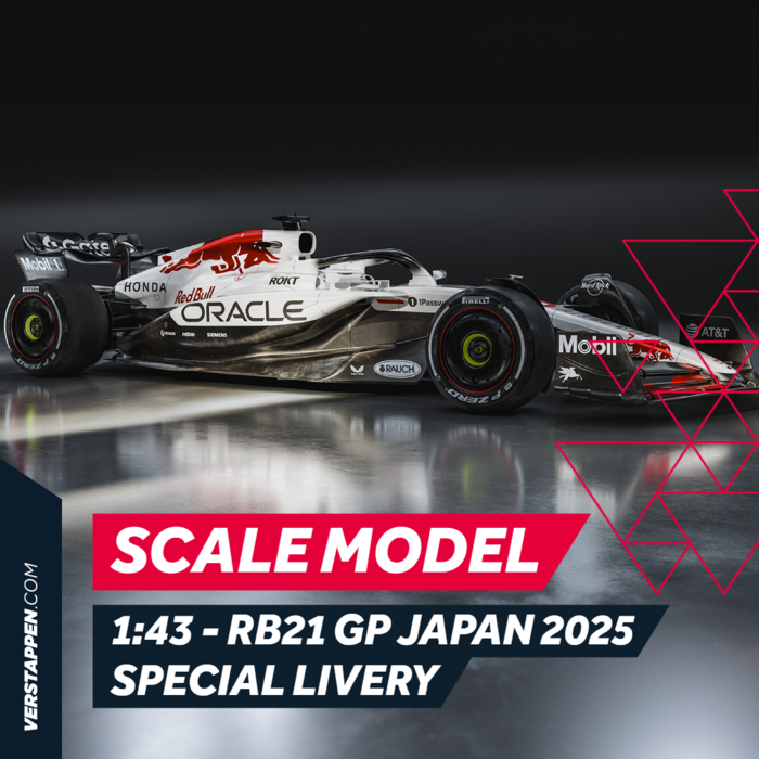 1:43 RB21 GP Japan 2025 Special Livery - Winner image