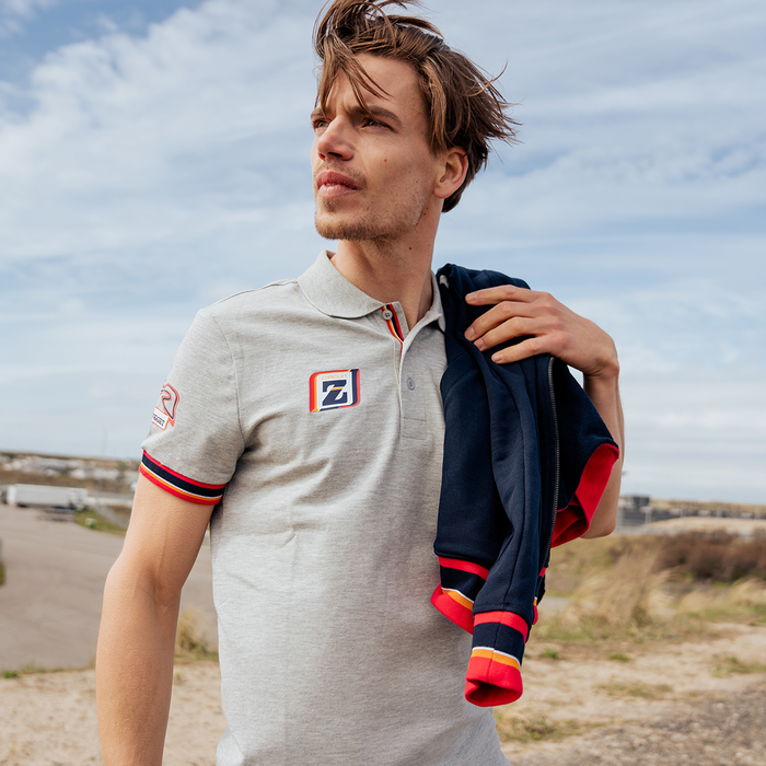 Men Polo Grey Zandvoort image