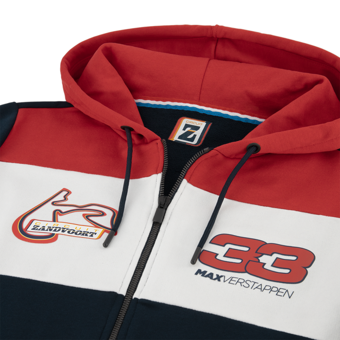 Men Hoodie Red White Blue Zandvoort image
