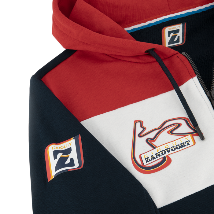 Men Hoodie Red White Blue Zandvoort image