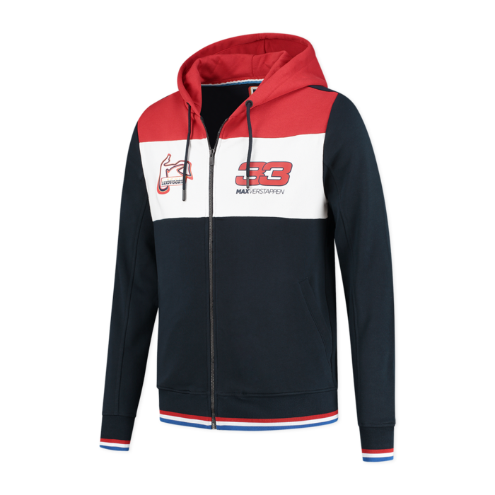 Men Hoodie Red White Blue Zandvoort image