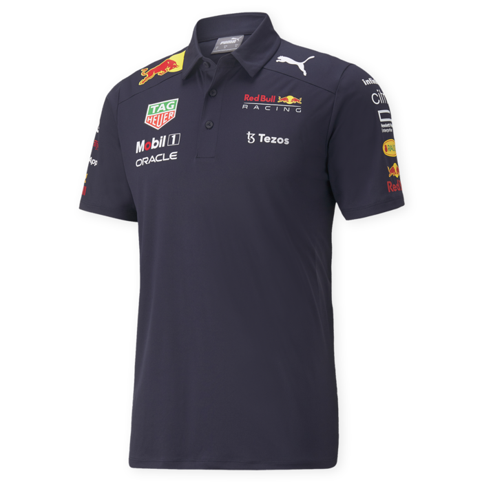 Red Bull Racing Team Polo 2022 - Heren › Polo shirts › Verstappen.com