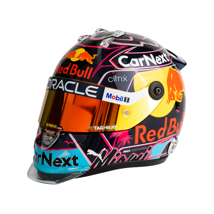 1:2 Helmet Miami 2022 Max Verstappen image