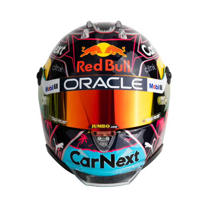 1:2 Helmet Miami 2022 Max Verstappen image