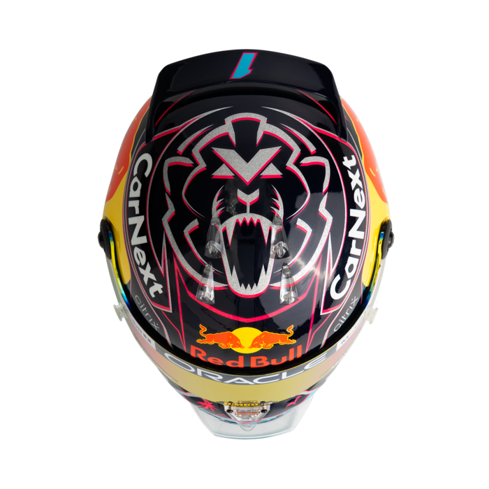 1:2 Helmet Miami 2022 Max Verstappen image