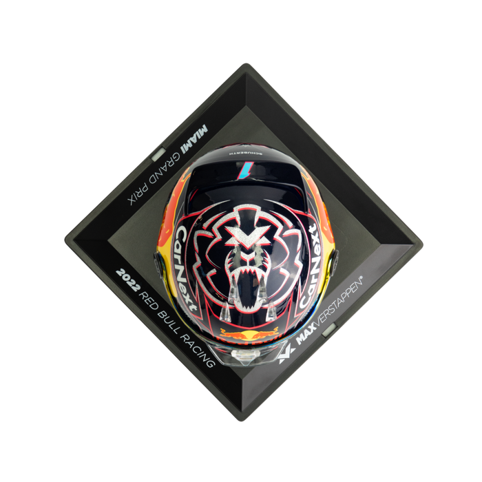1:4 Helmet Miami 2022 Max Verstappen image