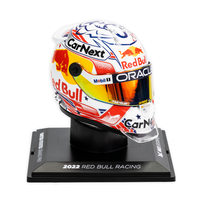 1 4 Helm Austin 2022 Max Verstappen Helmets Verstappen