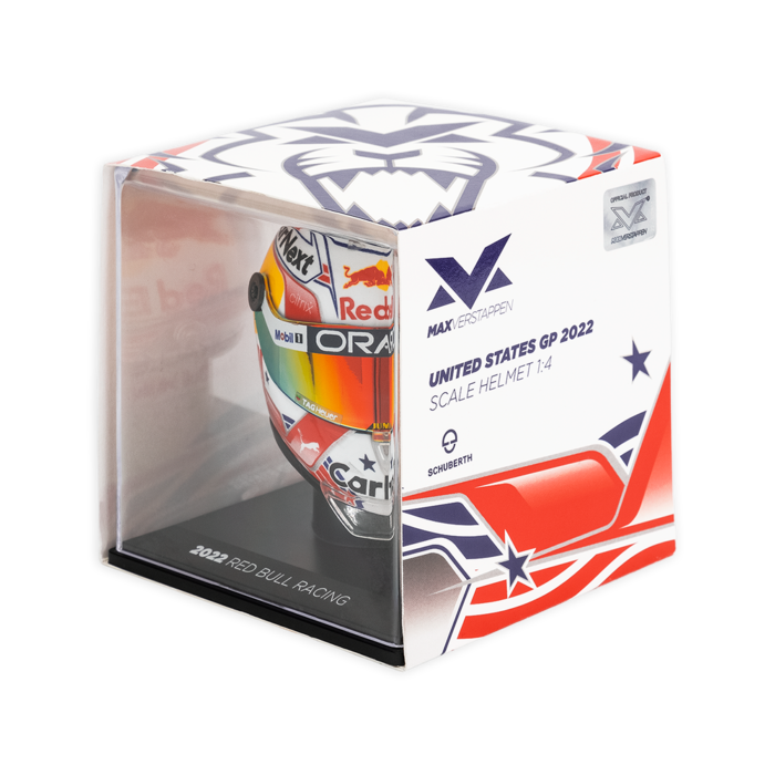 1:4 Helmet Austin 2022 Max Verstappen image