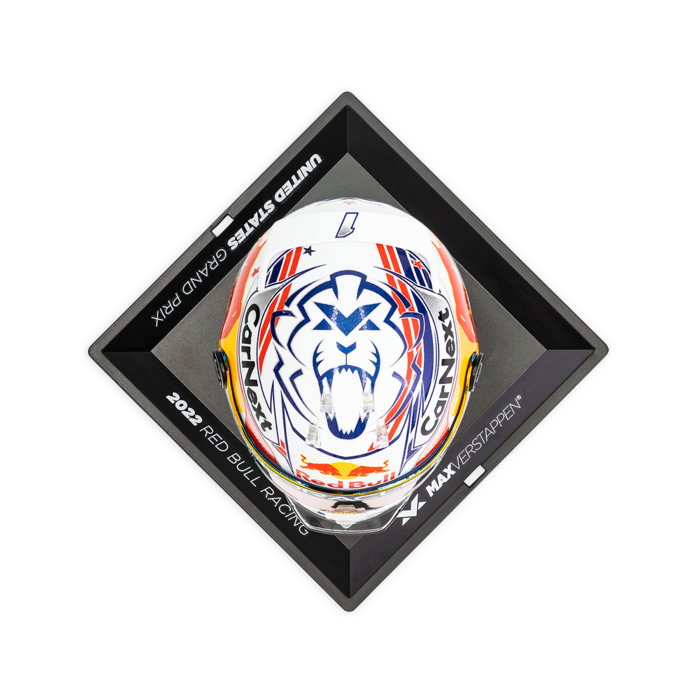 1:4 Helmet Austin 2022 Max Verstappen image