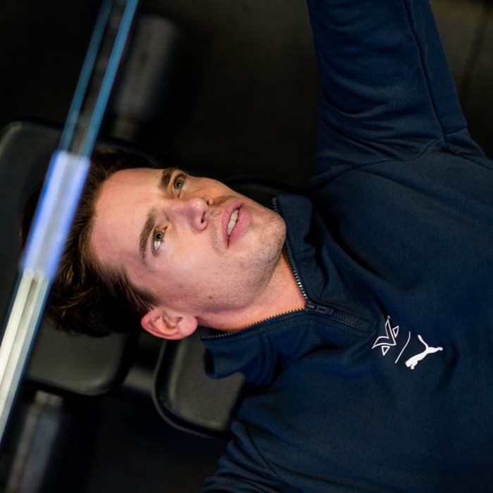 Half-Zip Sports Sweater Blue image