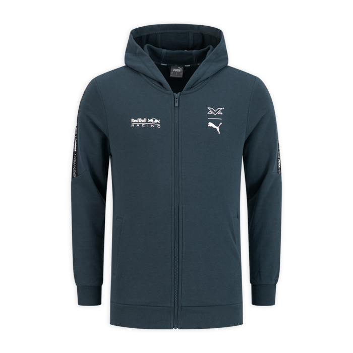 Sports Zip Hoodie Blue image