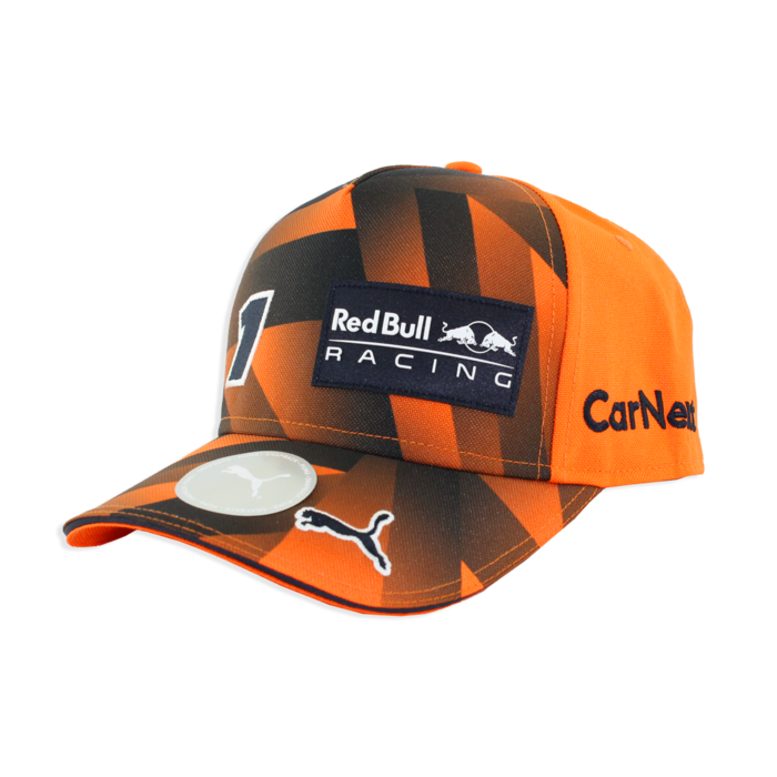 Driver Cap 2022 Orange - Curved image