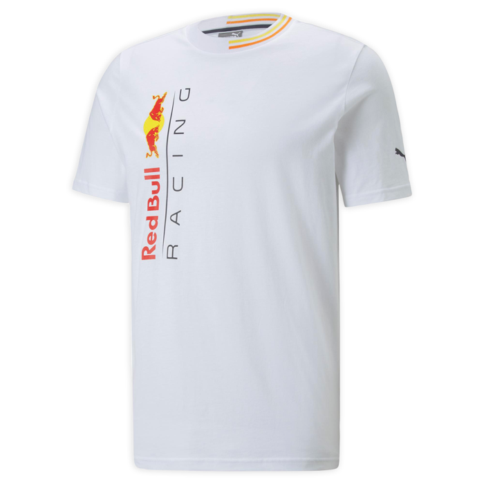 Red Bull Racing Oversize Logo Tee - White image