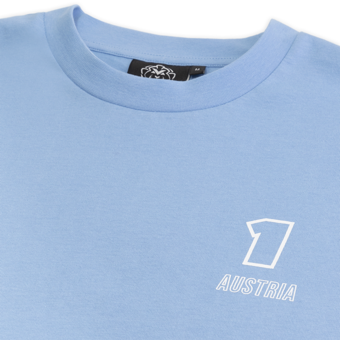 Austria T-shirt Unleash the Lion - Light Blue image