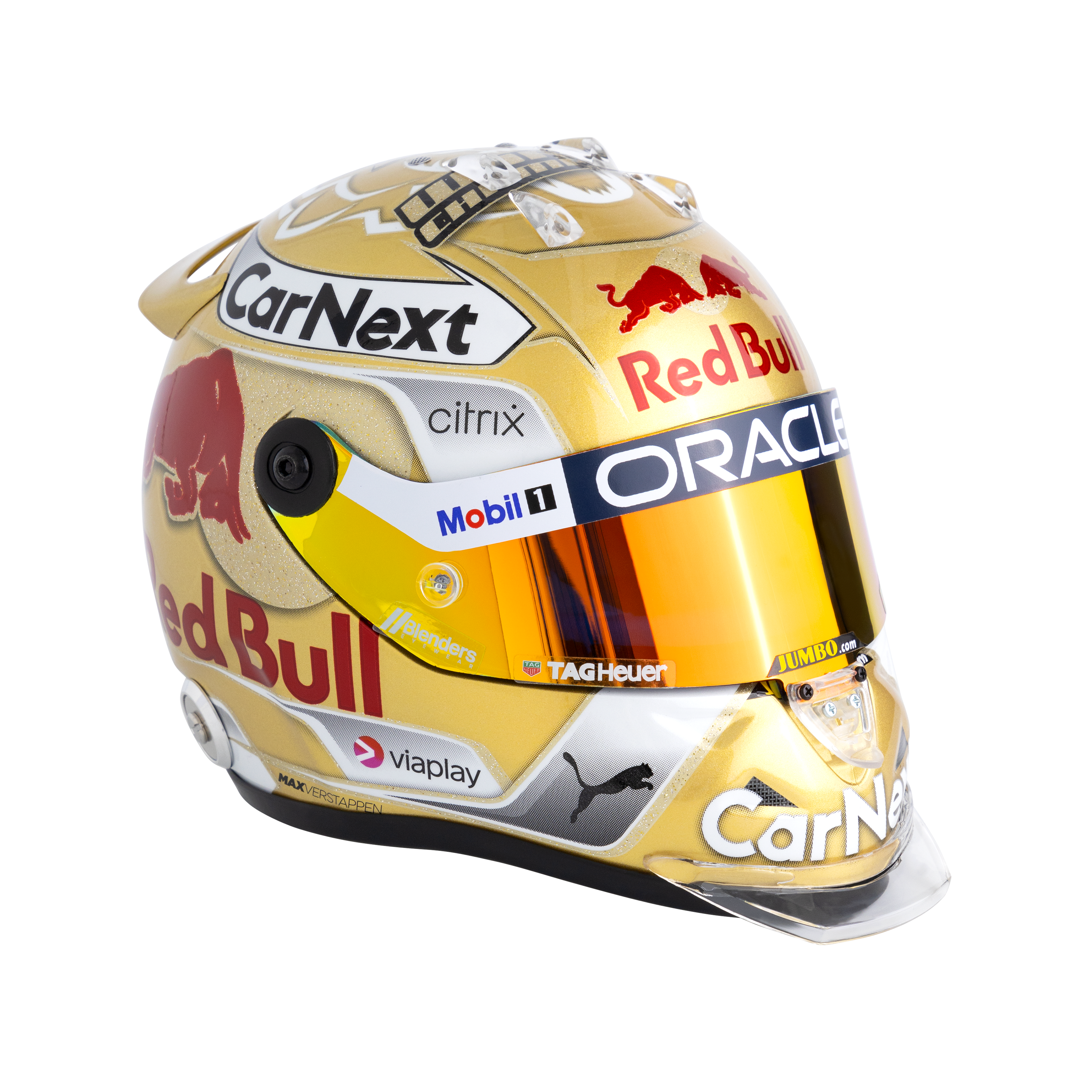 mini helmet max verstappen