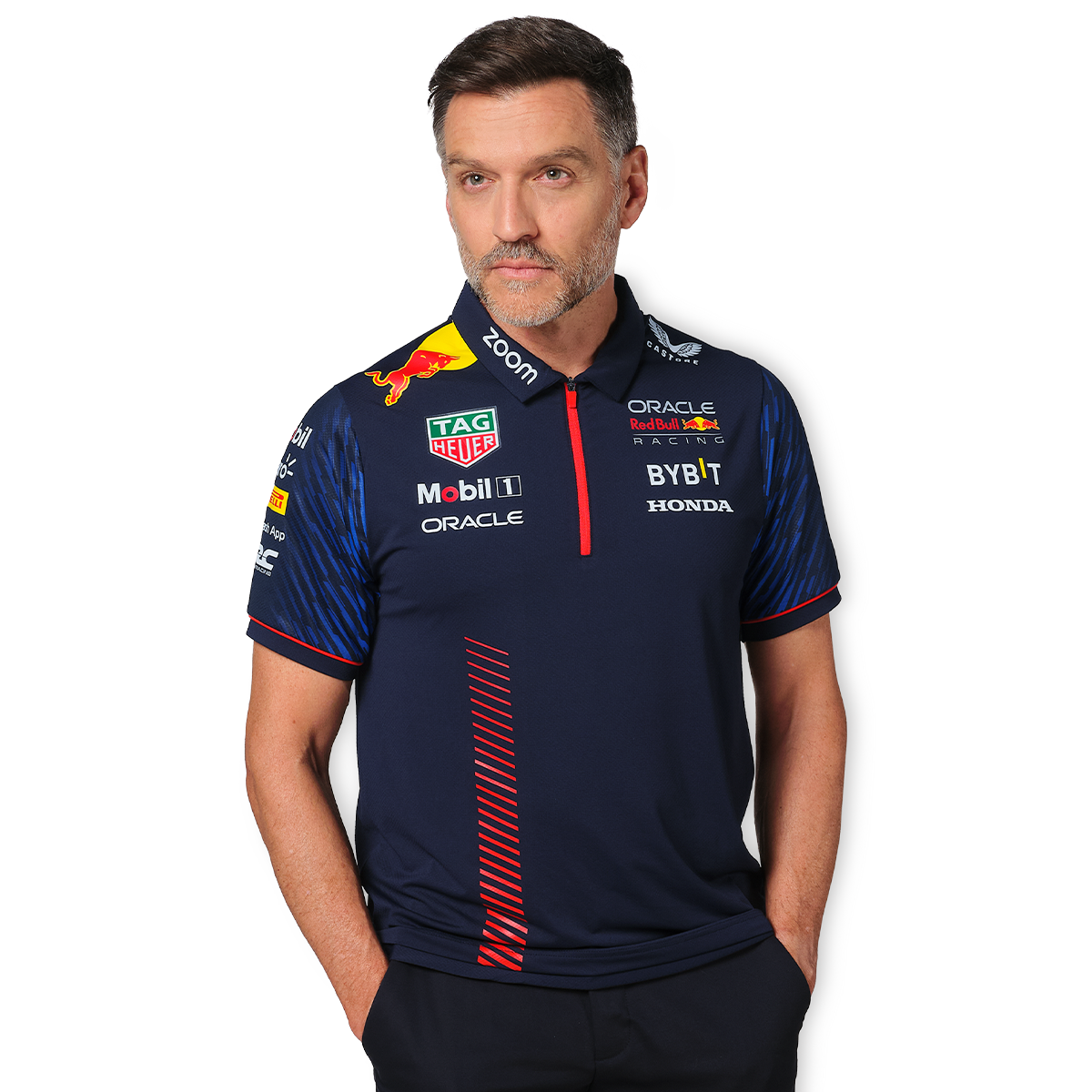 2022 REDBULL F1 TEAM POLO - REDBULL F1 TEAMWEAR