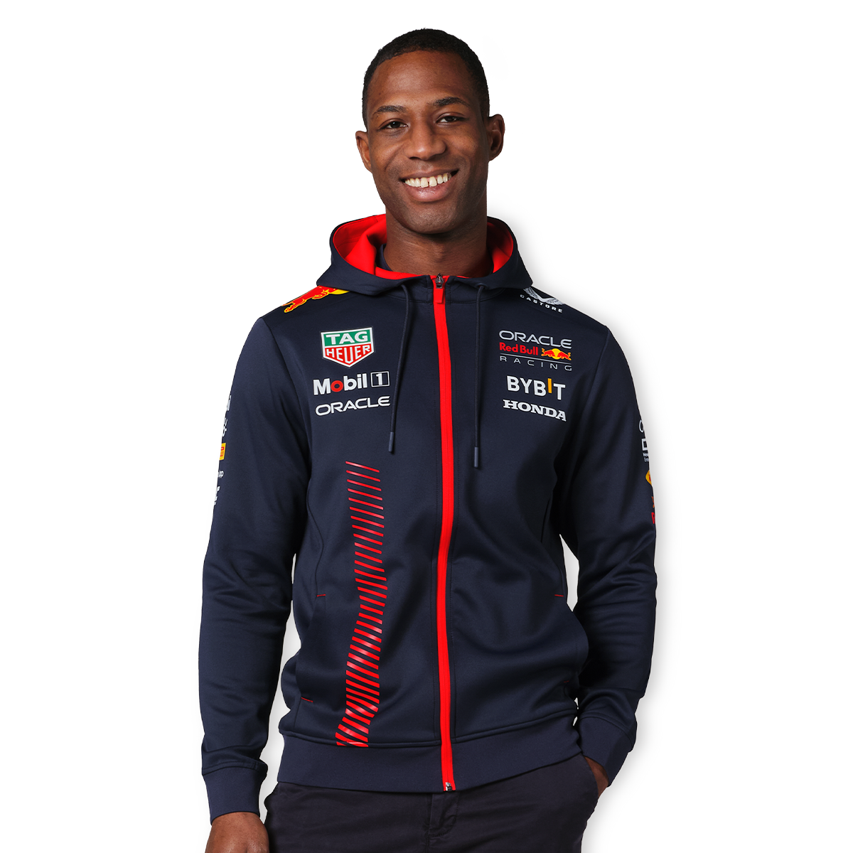 Nova camiseta funcional original red bull racing 2023 - max