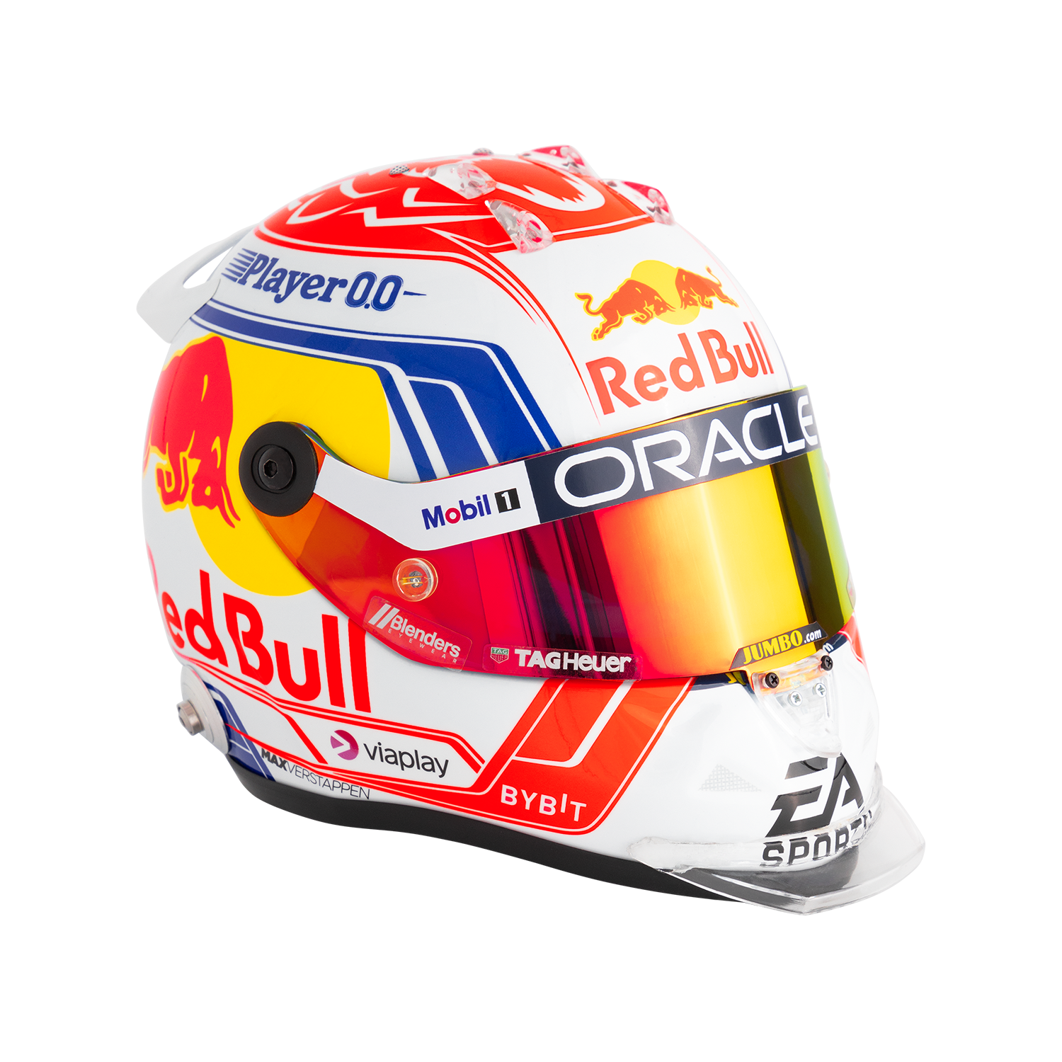 Helmet Max Verstappen 2023 Miami, 1:2 Schuberth