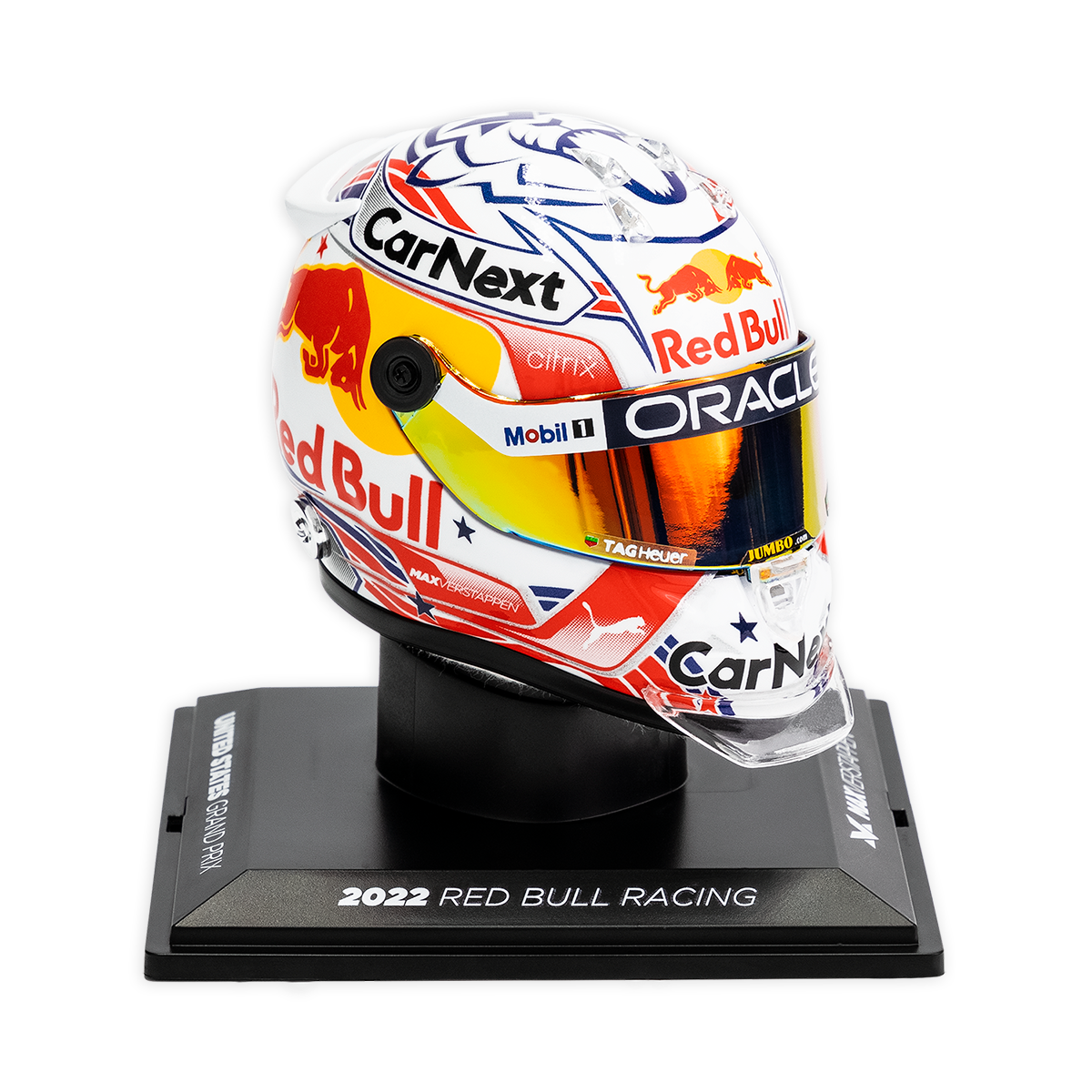 1 4 Helm Austin 2022 Max Verstappen Helmets Verstappen