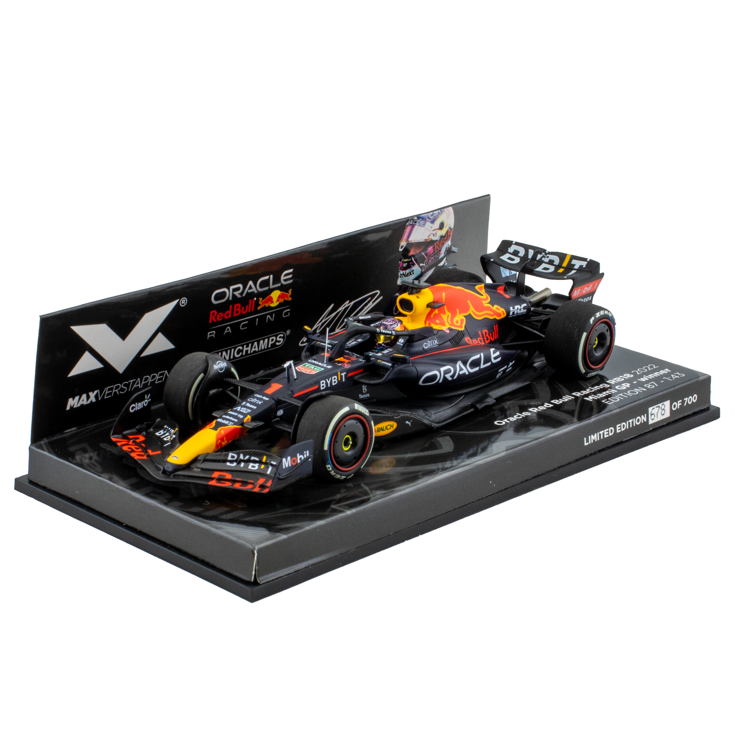 MINICHAMPS MVショップ 1/43 Red Bull RB18 Winner Azerbaijan