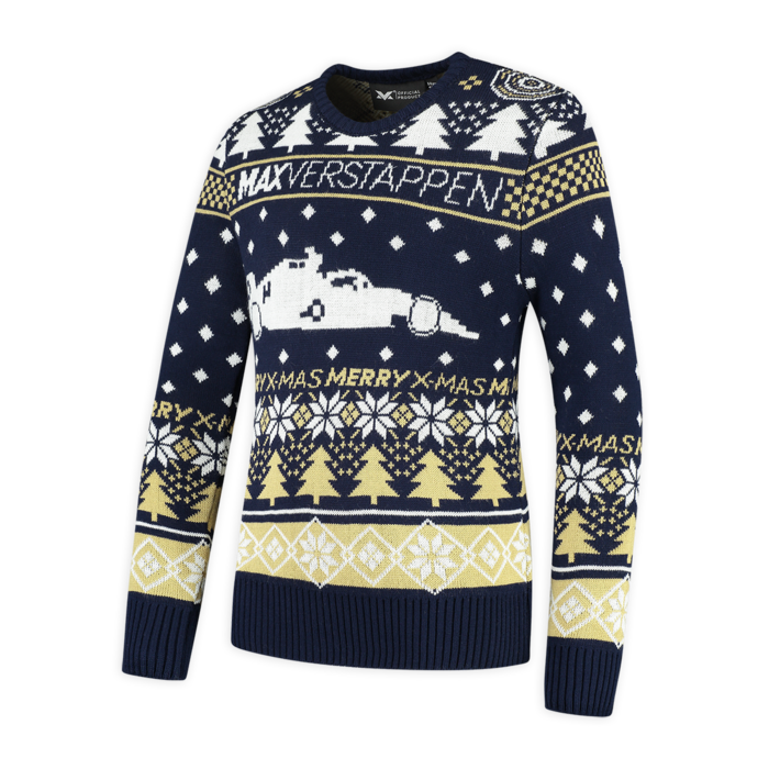 Kids Christmas Sweater Max Verstappen image