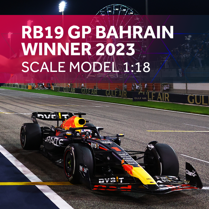 1:18 RB19 GP Bahrain 2023 - Winner image