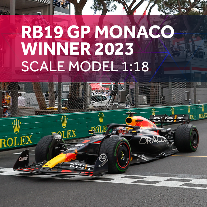 1:18 RB19 GP Monaco 2023 - Winner image