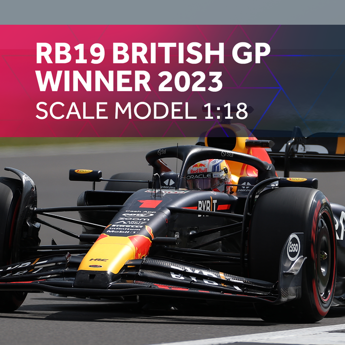 1:18 RB19 British GP 2023 - Winner image