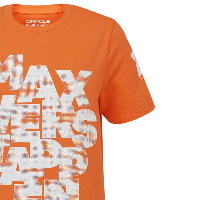 Kids - Max Expression - T-Shirt Orange - Red Bull Racing image