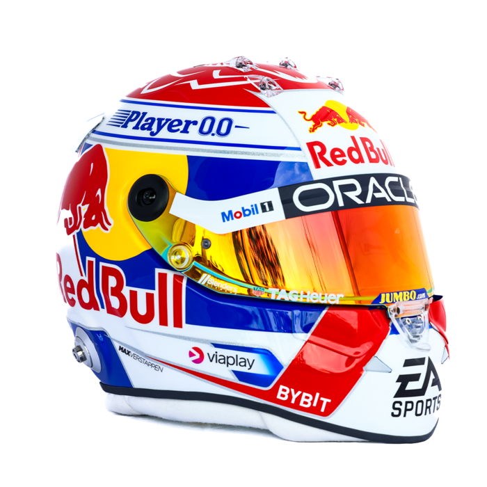 1:4 Retro helmet 2023 Max Verstappen image