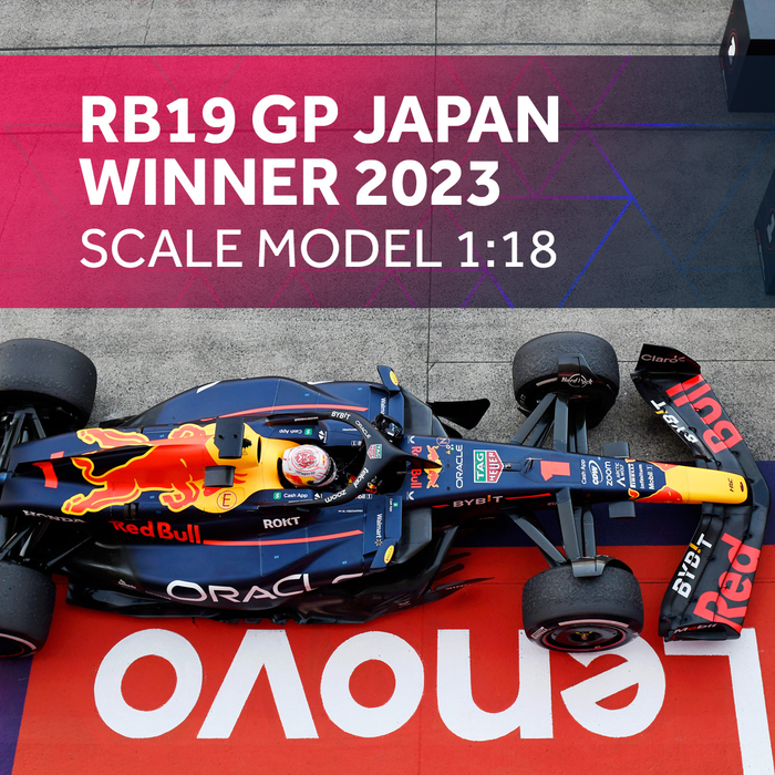 1:18 RB19 GP Japan 2023 - Winner image