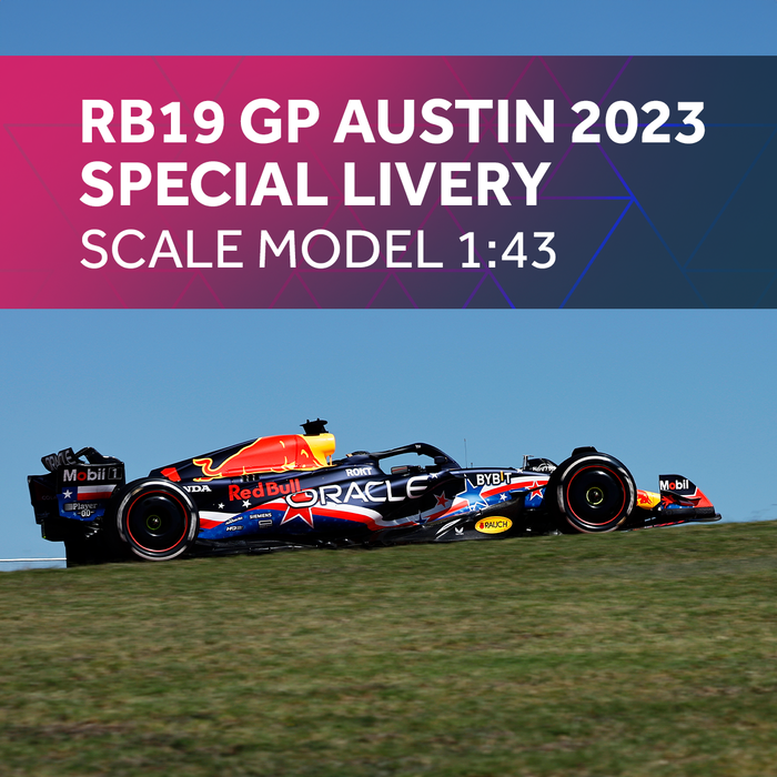 1:43 RB19 GP Austin 2023 Special Livery image